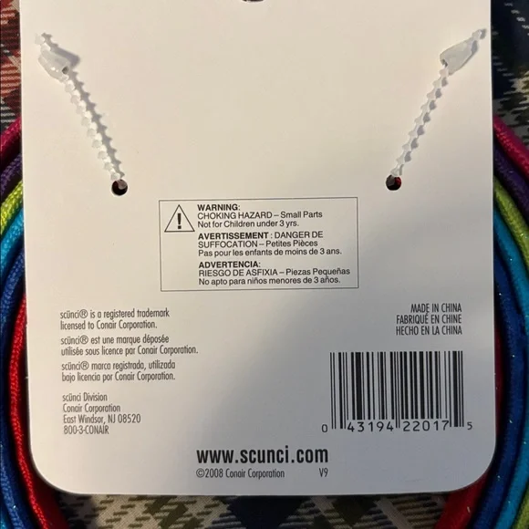 Scunci Multicolor Headbands and Black Hair Ties Set - Picture 3 of 5